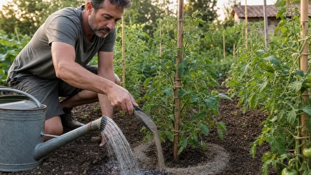 « Al 40 jaar strooit mijn vader dat stinkende poeder »: het vissenpoeder dat zijn tomaten beschermt tegen phytophthora