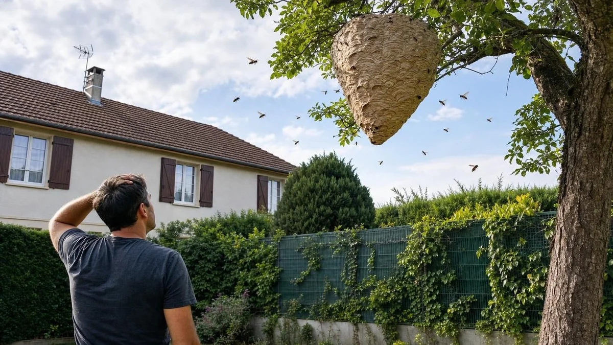 Nest van Aziatische horzels in uw tuin: wanneer kunt u echt gesanctioneerd worden (en hoe vermijdt u dat)