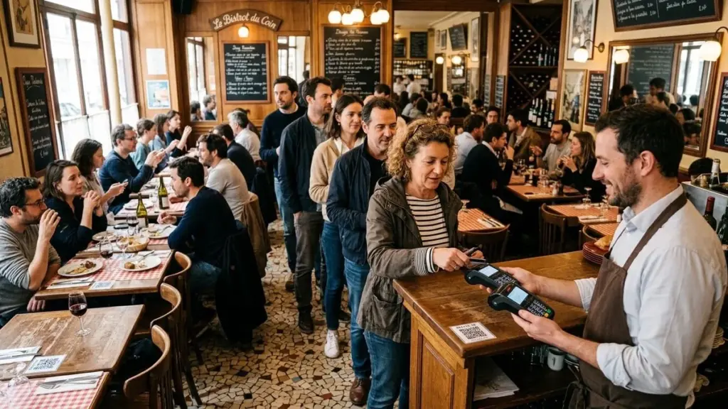 “Het einde van een tijdperk”: in restaurants betaal je niet meer aan tafel maar aan de toonbank, dit is waarom