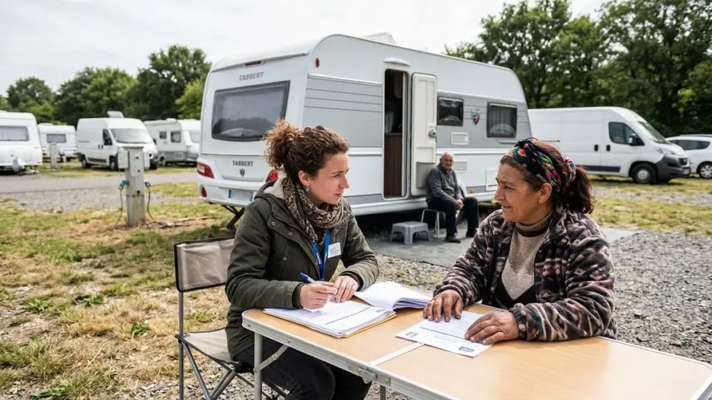 “Alleen woonwagenbewoners komen hiervoor in aanmerking”: deze CAF-tegemoetkoming is uitsluitend bestemd voor de reizigersgemeenschap
